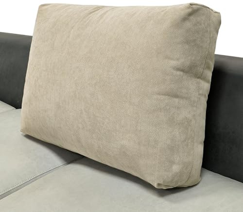 AQIGR Sofa Kissenbezug 60x50 70x50 80x50 90x50 Chenille Kissenbezüge Kissenhülle Sofakissen Dekokissen Zierkissen Elegantes Design für Couch Sofa Wohnzimmer(Kamel,60x50x18cm)