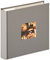 walther design Fotoalbum grau 200 Fotos 10 x 15 cm Memo-Einsteckalbum mit Cover-Ausstanzung, Fun ME-110-X