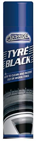Car Pride Black Pack Spray For Plastic Bumper & Exterior Trim Restorer 300ml