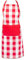 DII Uni Buffalo Check Kitchen Collection Classic Farmhouse Chef Schürze Einheitsgröße Rot & Weiß