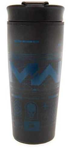 Call of Duty MTM25587 Reisetasse, Metall, 425 ml, Motiv Modern Warfare