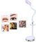 Pixier 20X Lampe Loupe Hauteur Librement Réglable Sur Pied Esthetique Frontale Lampe Loupe Sur Pied Pour Broderie Medical Lumière Froide Led Pour Laboratoires Et Esthéticiens L