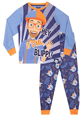 Blippi Pyjamas | Long Sleeve Boys PJs | Boys' Pyjama Sets | Kids PJs