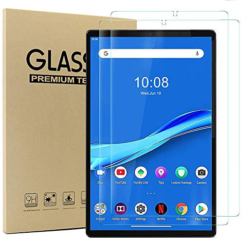 Brifu Pellicola salvaschermo per Lenovo Tab M10 FHD Plus 10.3 Inches,Pellicola per display in vetro, durezza 9H, antigraffio, antiolio, anti-bolle, bordo tondo 2.5D [2 pezzi]