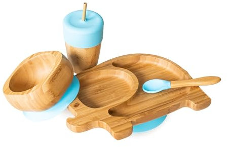 Eco Rascals 793591755519 - Plato infantil (bambú)