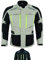 Texpeed Chaqueta moto hombre 4 estaciones con protecciones - Impermeable de motociclista con armadura CE (EN 1621-1) - Verano/invierno Gris/Blanco - XXL