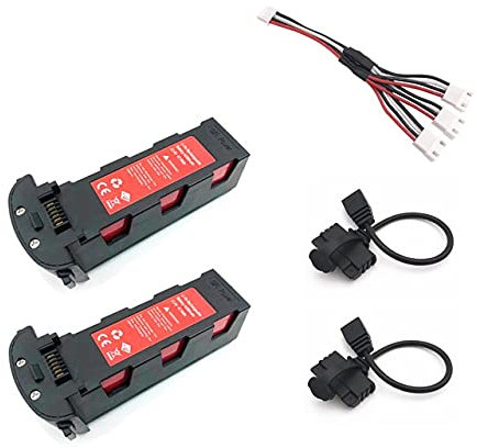 zmigrapddn Cost-effective 11.4v 4200mAh Battery Compatible with Hubsan H117S Zino GPS RC FPV Racing Camera Drones Quadcopter Parts 11.4V Battery Charger Set (Color : White, Size : China)