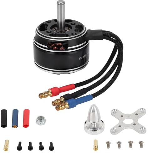 EVTSCAN D3530EVO 3530 RC 5mm Moteur Brushless pour UAV Avion Multicopter RC Avion Hélicoptère(1400KV)