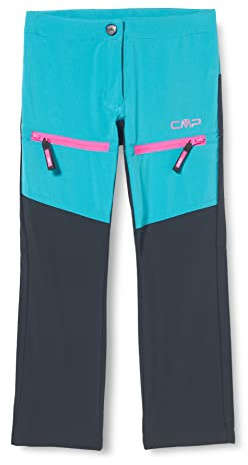CMP, Stretch Polyester Long Pant with Lateral Stripes, HAWAIAN, 110