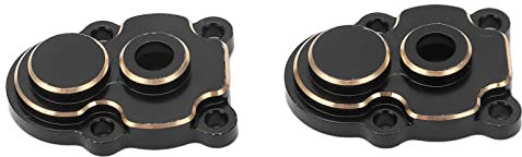 Alomejor 2 STÜCKE RC Vorne Hinten Portalachse TüR Seitengetriebe Cup Abdeckung RC Vorne Hinterachse Teile FüR 1/24 FCX24 Kletterauto