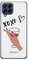 ERT GROUP Handyhülle für Samsung M53 5G Original und offiziell Lizenziertes Babaco Muster XOXO 001 optimal an die Form des Handy angepasst, teilweise transparent