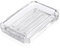 Glass Soap Dish for Bathroom Sink Kitchen Sink, Rectangular Glass Bar Soap Dish Soap Holder Sponge Holder for Bathroom Shower Countertop Wall Kitchen Sink Storage Container Soap Holder Dish