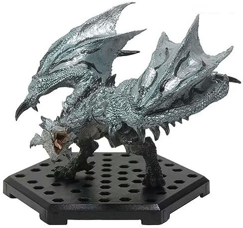 EyLuL 8cm - Silver Rathalos - Monster Hunter,Action Figur für Geburtstagsgeschenk, Sammlung Puppe Geschenk Modell Spielzeug