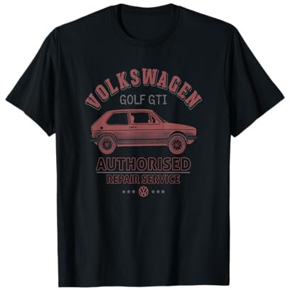Volkswagen Red Golf GTI Reparaturen T-Shirt