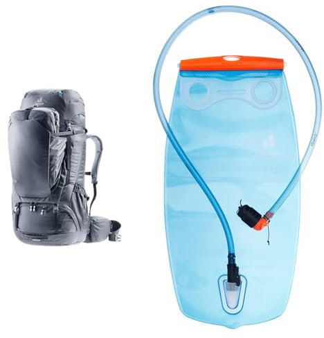 deuter AViANT Voyager 65+10 Reiserucksack mit Tagesrucksack & Streamer 3.0 Trinksystem