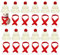 24 Stücke Mini Weihnachtsmütze und Schal Set, Mini-Strickmütze des Weihnachten Lutscherhut, Weinflasche Abdeckung Dekoration Hut mit Schal für Tischdekoration Schneemann Geschenk Dekoration (Weiß)