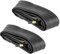 Richeyty Cámara de aire para bicicleta 700 x 35 C/38 C/40 C/43 C con válvula Schrader de 48 mm, 2 unidades de cámara de aire para bicicleta de carretera 700 C