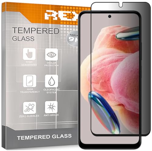 Protector de Pantalla Antiespía para XIAOMI REDMI Note 12S, Cristal Vidrio Templado Premium