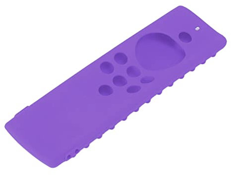 Akozon Silicone Protective Case for Fire TV Stick Lite Remote - Soft Grip Storage Cover for Ultimate and Comfort (Black)