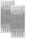 Griglia di ventilazione in acciaio inox, perfetta per focolare in muratura e barbecue (2 pezzi)