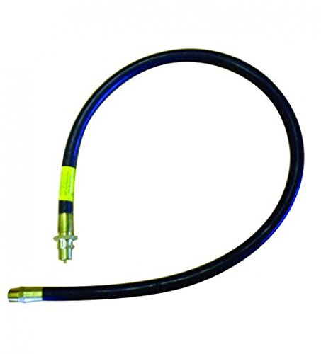 Natural Gas Straight Bayonet Cooker Hose - 3 Foot