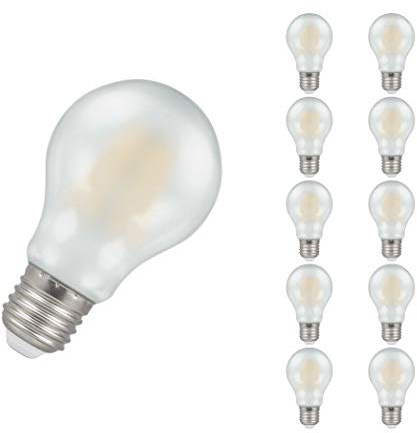 Crompton LED Filament GLS 7.5W 240V Very Warm White E27 Pearl Dimmable