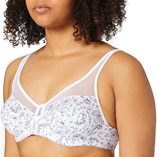 Dim Femme D0asf-0hy Soutien-Gorge, Blanc, 100B EU