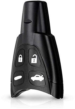 Schlüssel für Saab 93 95 9-3 9-5 9.3 9.5 | 4 Tasten | Fernbedienung Autoschlüssel