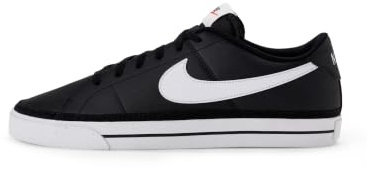 Nike Jungen Nike Court Legacy Gymnastikschuhe, Black White Gum Light Brown, 38.5 EU