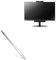 BoxWave Stylus Pen for Lenovo ThinkCentre Tiny-in-One (24 in) (Stylus Pen by BoxWave) - AccuPoint Active Stylus, Electronic Stylus with Ultra Fine Tip - Metallic Silver