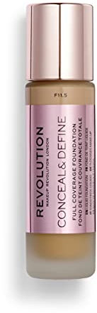 Makeup Revolution, Conceal & Define Grundierung, F13.5, 23ml