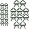 20 Reusable Garden Plant Clips, Small & Large Support Plant Clips for Vine Plants, Vegetables, Tomatoes, Cucumbers, Flowers to Grow Upright, Ideal for Securing Plants to Frame Trellis
