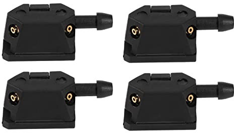 Be In Your Mind 2 Pairs Car Windshield Left & Right Wiper Arm Nozzle Washers A0008604847 Windscreen Washer Wiper Blade Water Spray Jets Plastic