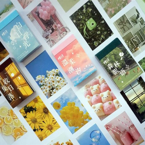 Washi Sticker Set for Scrapbook Self-Adhesive Decorative Scrapbooking Stickers for Bullet Journaling Accessories, Aufkleber DIY Fotoalben, Bullet Points, Laptops, Tagebuch (Forest Whisper)