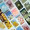 Washi Sticker Set for Scrapbook Self-Adhesive Decorative Scrapbooking Stickers for Bullet Journaling Accessories, Aufkleber DIY Fotoalben, Bullet Points, Laptops, Tagebuch (Forest Whisper)