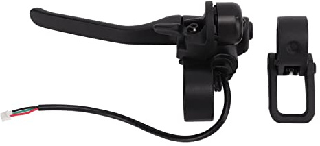 BuyWeek Elektroroller Bremshebel für Xiaomi M365/1S/PRO/PRO2, Scooter Bremshebel mit Klingel und Faltschnalle, Aluminiumlegierung Elektroroller Bremsgriff Lenkerhebel Ersatz