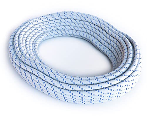 FLAGLY Premium Polypropylenseil 5mm, Länge = 14m - extrem reißfeste Schnur & witterungsbeständig, Multifunktionsseil, Fahnenmast Seil, Spannseil Sonnensegel (Fahnenseil Professional 14m)