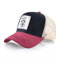 ZXRSJBL Atmungsaktive Mesh Baseballkappen für Männer, Unisex Tier Mesh Trucker Hat, Square Patch Snapback Embroidered Baseball Caps,Hip Hop
