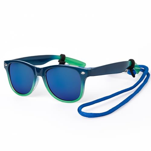 Kiddus Gafas de Sol para Niños y Niñas de 5 a 8 Años, Polarizadas, Protección UV400, Ligeras y Resistentes