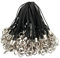 XPEX 50 Stück einfache Handy-Lanyard-Riemen für Schlüssel, Schlüsselanhänger, Handy-Charm-Ring mit Karabiner, Handy-Schlaufe, Handy-Lanyard für Charm, Schlüsselanhänger