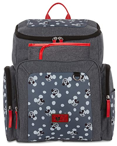 Disney Minnie Mouse Backpack Diaper Bag, Mickey Mouse Jartop, Backpack, Diaper Bag