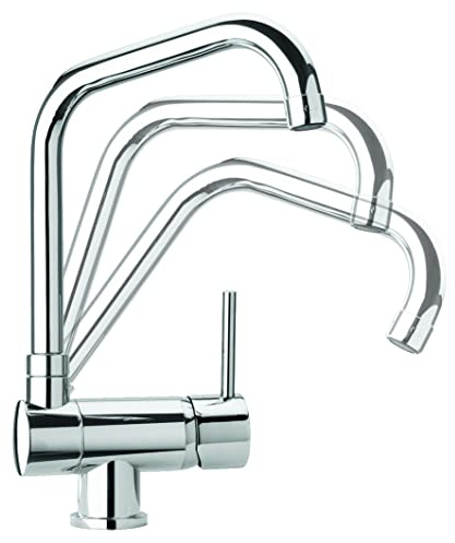 PAINI Mitigeur cuisine Cox rabattable Bec haut chrome