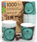 1000 Bicchierini in Carta da caffè 65ml PubGreenCUP - Bicchieri Ecologici Biodegradabili Monouso Piccoli Asporto Bevande Calde