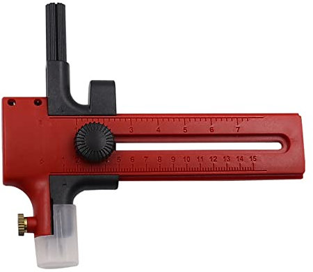 Kreis Papierschneider Kompass Kreisschneider Ratschengriff Rutschfester Griff Perfekt 2-15 cm Kreise Für Kartenherstellung DIY Handwerk Kreisschneider Papier Kreisschneider Papier Trimmer Leder