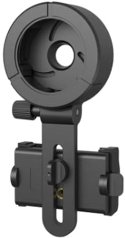 Xptieeck Upgrade Universal Cell Phone Adapter Mount Rotary Clamp for Binocular Monocular Telescope