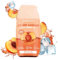 Neosupps Zero Sirup - Peach Ice Tea - 65 ml natürlicher Getränkesirup mit Vitamin C, 1x Flasche ergibt 8 L Fertiggetränk, Zero Kalorien & zucker Getränkekonzentrat, Vegane 1x 65ml Fertiggetränk