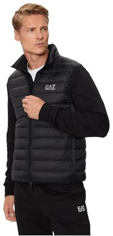 EA7 Herren 8npq06-pngpz-1200 Gilet (1er Pack)