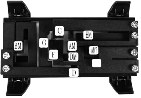 Tiardey Gitarrenhilfe-Akkordtrainer, Gitarrenakkord-Presser, Gitarren-Lernwerkzeug, praktisches Lehrmittel für Gitarrenliebhaber und Anfänger