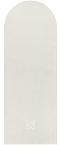 OMNANA® Yogamatte & Pilatesmatte – Rutschfest & feuchtigkeitsabsorbierend – Mikrofaser-Oberfläche mit Naturkautschuk für Yoga, Pilates & Fitness – Gelenkschonende Gymnastikmatte – 190x70cm, 4mm dick