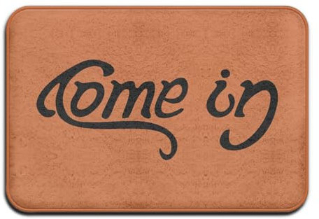 MDEIMAT Come in Go Away Home Bathroom Door Mats Floor Carpet